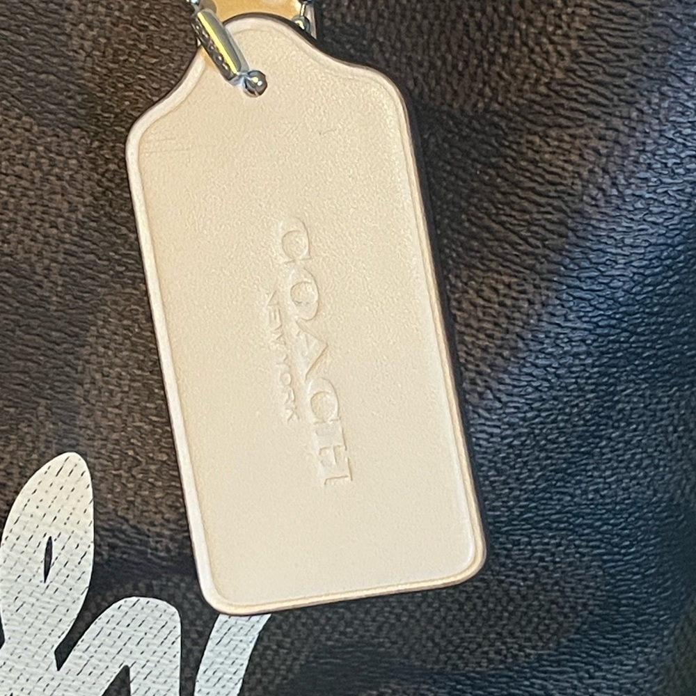Coach City Tote Bag With Coach Logo NWT - Picture 12 of 14